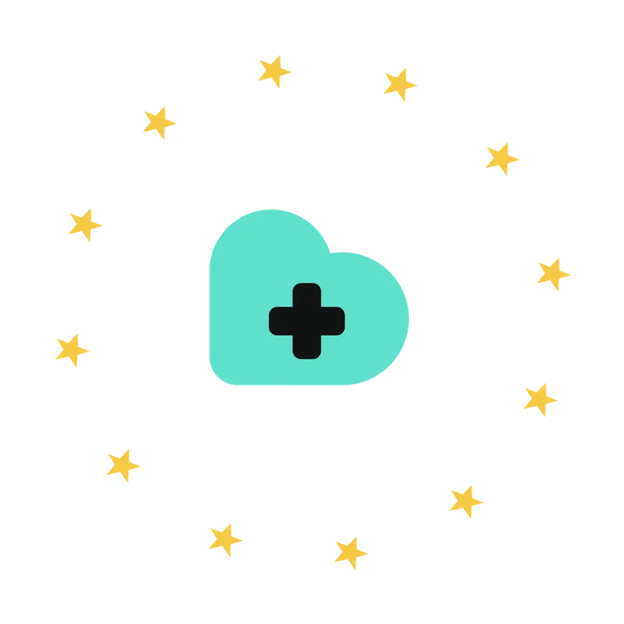 Il marchio di DottorCloud fra le stelle dell'Unione europea